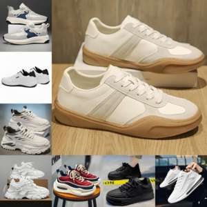 Stock de chaussures en gros mixtes : Chaussures de sport pour hommes, chaussures de course, styles tendance, expédition aléatoire - Product Image 1
