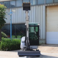 Mini-excavatrice compacte de 3,5 tonnes avec livraison gratuite, certifiée CE et EPA européenne, excavatrice sur chenilles de classe 3 tonnes, idéale pour les cours résidentielles