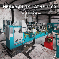 Tour à métaux horizontal traditionnel robuste avec une longueur de pièce maximale de 10000 mm et une vitesse de broche de 4,8 à 640 tr/min