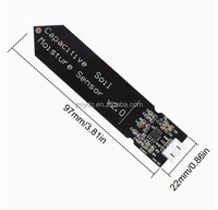 Carte de développement de capteur d'humidité du sol capacitif résistant à la corrosion pour Arduino bricolage arrosage de jardin et détection d'humidité