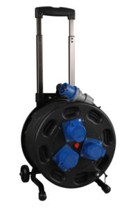 Enrouleur de câble industriel en plastique CEE 380V - Product Image 3