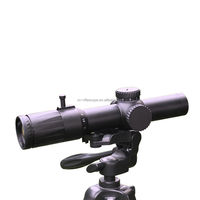 Lunette de tir Bravo Optics 1-10x28 FFP LPVO avec réticule gravé au laser à illumination rouge, tube de 34 mm, accessoires de chasse tactiques