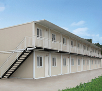 Casa Contenedor Móvil Desmontable con Estructura de Acero de 20 pies/40 pies, Instalación Rápida, Casas Prefabricadas Modulares, Mini Casa Prefabricada