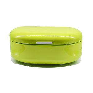 Kim loại sơn tĩnh điện hộp bánh mì cho nhà bếp lưu trữ lớn Canister cấp thực phẩm kim loại cổ điển bánh mì <span class=keywords><strong>bin</strong></span> - Product Image 3