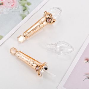 4g vacío magia espejo brillo de labios tubos de Plata de oro varitas viajes cosméticos bálsamo de labios Rouge lápiz labial líquido Batom contenedor de botella - Product Image 4