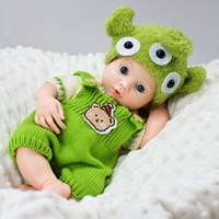 Muñeca Bebé Reborn de Silicona de Cuerpo Completo de 13 Pulgadas, Muñeca de Moda para Niños, Juguete Realista para Hacer Manualidades, Muñecas Reborn, Muñeca para Niñas