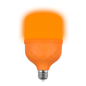 Bombilla LED Solar Naranja de Plástico para Techo, 2700K, Luz Blanca Cálida Suave, IP20, 50000 Horas, Certificación CE, Control Remoto, Uso en Jardín - Product Image 4