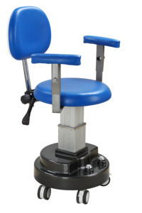 डॉक्टर बैठे स्थिति इलेक्ट्रिक नेत्र ऑपरेटिंग मेज चिकित्सा नेत्र सर्जिकल ईएनटी साधन ऑपरेशन टेबल - Product Image 4