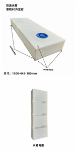 Customizejfpc Camper nhà bếp màu xám bể nước cho du lịch Trailer Motorhome Thuyền biển Tuổi thọ dài bể tự hoại Caravan - Product Image 6