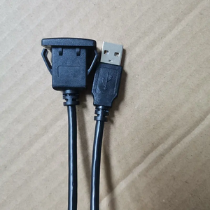 Cable de Extensión de Datos y Carga USB AM a AF con Panel Cuadrado Empotrado, Producto de Telecomunicaciones Lulink/OEM LK-S30USBECB - Product Image 4