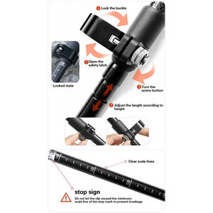 Bastón <span class=keywords><strong>de</strong></span> Trekking <span class=keywords><strong>de</strong></span> Fibra <span class=keywords><strong>de</strong></span> Carbono 3K con Bloqueo <span class=keywords><strong>de</strong></span> Aleación y Punta <span class=keywords><strong>de</strong></span> Acero <span class=keywords><strong>de</strong></span> Tungsteno, Bastón <span class=keywords><strong>de</strong></span> Senderismo Ultraligero para Campismo al Aire Libre - Product Image 6