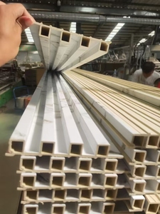 Bảo hành tốt & cài đặt tự làm. Trọng lượng nhẹ bền WPC <span class=keywords><strong>3D</strong></span> Tường Bảng điều khiển, chống cháy, Waterproof. For nhà/thương mại. - Product Image 4