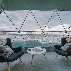 <span class=keywords><strong>Meilleur</strong></span> prix Hôtel Luxe <span class=keywords><strong>Camping</strong></span> Glamping Dôme Tente avec salle de bain - Product Image 5