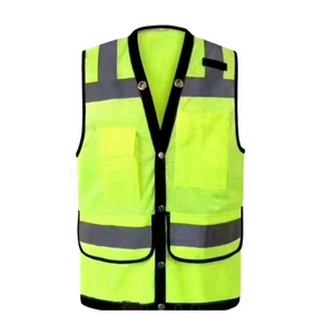 Veste de sécurité extérieure de gilet réfléchissant personnalisé bon marché de vente chaude - Product Image 1