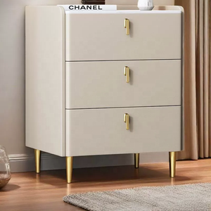 Table de <span class=keywords><strong>Chevet</strong></span> Multifonctionnelle de Luxe en Bois Massif au Design Minimaliste Moderne, Meuble de Chambre Intelligent et Tendance - Product Image 4