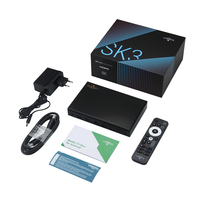 UGOOS SK3 Octa-core RK3588S2-DV 8+128GB WiFi6 1000M 8K BT Décodeur Android 12 Boîtier TV Intelligent AI Lecteur Multimédia