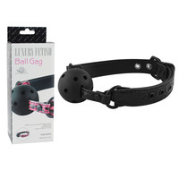 Luxe fétiche PU cuir balle Gag Sm Bondage réglable produits sexuels bouche Gag pour le plaisir