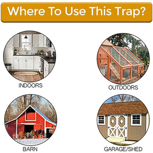 Slide Bucket Lid <b>Rat</b> Trap With Lid Non Toxic For Rodent Control - Product Image 3