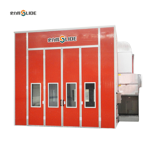 Abri de peinture portable SLD pour camion avec contrôle de pression positive – Installation temporaire de pulvérisation pour cabine de peinture de camion de service sur site - Product Image 4