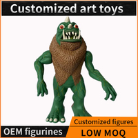 Figurine en plastique personnalisée OEM impression 3D de modèles personnalisés fabricant de jouets en vinyle du concepteur de jouets