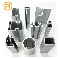 Perfil de Aluminio en Forma de U Serie 6000, Tratamiento Térmico T3-T8, Perforación CNC, Perfil de Riel en U de Aluminio Extruido