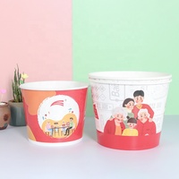 Bol à salade jetable en papier kraft blanc biodégradable avec couvercle en PET