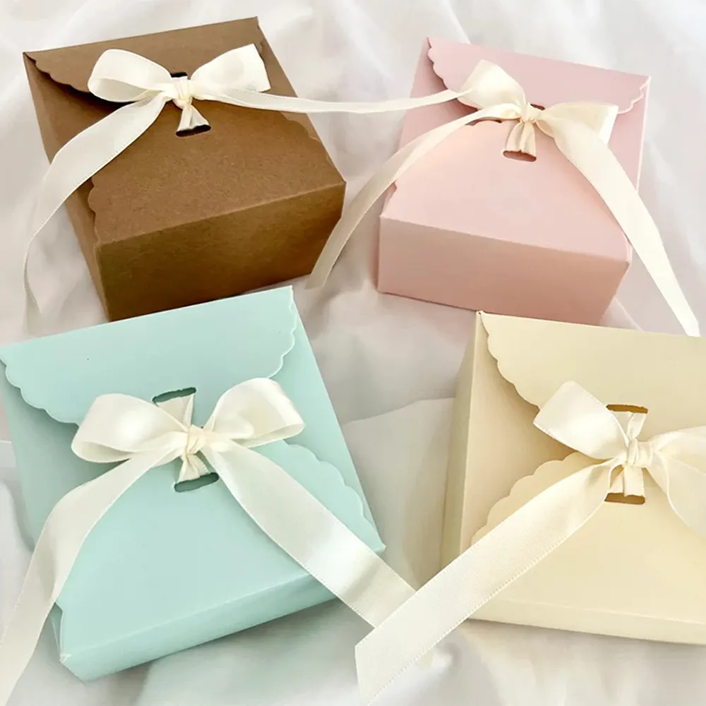 शादी के उपहार बॉक्स के लिए खाली प्यारा उपहार बॉक्स, लड़कियों के लिए सफेद, बपतिस्मा या जन्मदिन का उपहार, पुष्टिकरण शादी का निमंत्रण बॉक्स