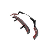 Pour 2023-2024 CHEVROLET CORVETTE C8 diffuseur arrière en FIBRE DE CARBONE (Z06)