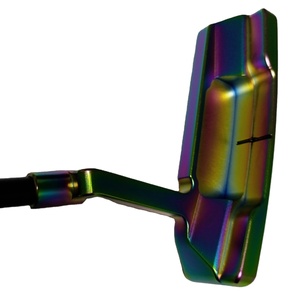 Putter de Golf de mano izquierda personalizado al por mayor de fábrica Oem CNC cara fresada fundida 431 Acero inoxidable hierro Universal Golf Club Putter Head - Product Image 4