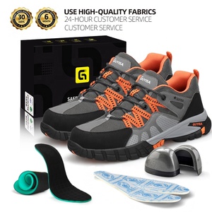 <span class=keywords><strong>Chaussures</strong></span> <span class=keywords><strong>de</strong></span> <span class=keywords><strong>sécurité</strong></span> GUYISA, nouveau design, pour le travail en extérieur, semelle en caoutchouc résistante à l'usure, embout en acier. - Product Image 6