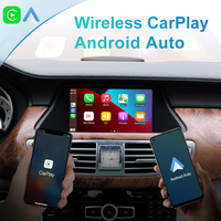 Modules CarPlay sans fil et filaires Android AUTO pour Mercedes Benz E W212 A207 W207 GLK X204 C W204 CLS W218 NTG 4.0