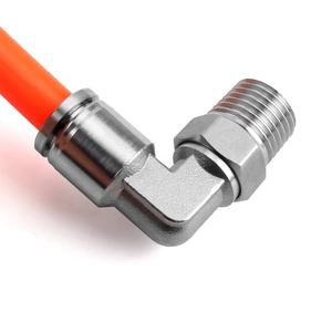 מיני פליז הולם אוויר צינור מחבר, 90 תואר MPL זכר מרפק פנאומטיים הולם מחבר - Product Image 3