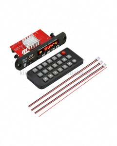 2*60W 40W 25W 6W เครื่องขยายเสียง5.0บลูทูธเครื่องดีโค้ด papan MP3 bebas genggam 12V เพลงนิพพานโมดูลเสียง USB TF Radio - Product Image 2