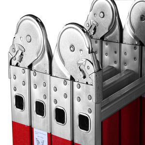 <span class=keywords><strong>Échelle</strong></span> industrielle multifonctionnelle <span class=keywords><strong>articulée</strong></span> en alliage d'aluminium pliable en fibre de verre de haute qualité avec isolation électrique - Product Image 6