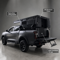 Camper pick-up à toit relevable de petite taille, conforme aux normes australiennes, pour utilisation sur route, à prix bas