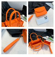Sac à main portable en feutre grande capacité, trois pièces, vente en gros, sacs originaux, nouveau design 2023 pour femmes, luxe