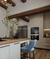 Villa moderne à deux étages en structure acier de luxe avec design triangulaire, décoration luxueuse, installation facile pour usage hôtelier