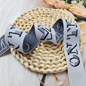 Cinta Elástica de Nailon Jacquard HH4K KZLS1157-32A-01 de 32 mm de Ancho, Tejida, de Spandex, para Ropa Interior, Antideslizante - Product Image 3