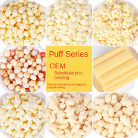 Série de gaufrettes pour enfants : Snacks sains, doux et sucrés, faibles en gras, en vrac, vente en gros, OEM pour enfants
