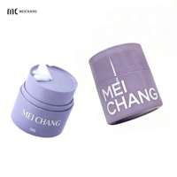 Pot de baume torsadé 50g en PP, emballage solide hermétique pour baume nettoyant, parfum solide, cire capillaire avec logo personnalisé