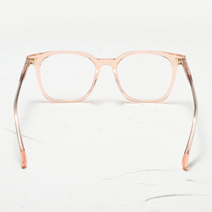 Monturas de gafas rectangulares transparentes con montura completa, color sólido, anti-UV, ligeras, para adultos, uso diario, unisex - Product Image 3