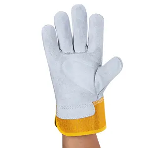 High Quality Factory Sale High-Quality Full Leather Short Gloves Durable And Elegant Hand Protection
