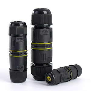 Đầu Nối Nhanh M20 Bằng Nhựa Nylon <span class=keywords><strong>PA66</strong></span> Vít CE M25 5 Chân M16 2 Chân Đầu Nối IP68 Chống Nước Cho Ô Tô Cho Cáp Đầu Cuối - Product Image 1