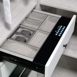 Tiroir à mot de passe intelligent sensible au toucher de luxe haut de gamme meubles bijoux cachés coffre-fort dans la chambre - Product Image 6