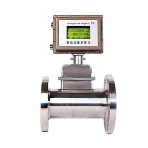 フランジ付きデジタル蒸気工業用天然ガスタービン流量計バイオガス<span class=keywords><strong>LPG</strong></span>液体タービン流量計 - Product Image 1