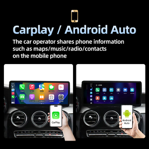 12,3 Zoll Android Touchscreen Google Navigation Carplay Auto-Multimediaplayer für Mercedes C W205 GLC X253 2015-2019 - Product Image 5