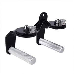 VIGFIT Sistema de Gimnasio de Acero de Alta Calidad, Ajustable, de 3 Piezas, Cromado Negro, con Rack de Potencia, Máquina Smith y Accesorios para Polea Superior VIGFIT - Product Image 6