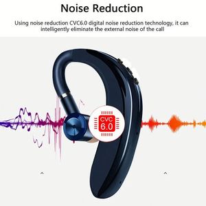 Auriculares Inalámbricos Estéreo S109, Auriculares Deportivos con Micrófono para Llamadas Manos Libres, con Gancho para la Oreja y Caja - Product Image 3