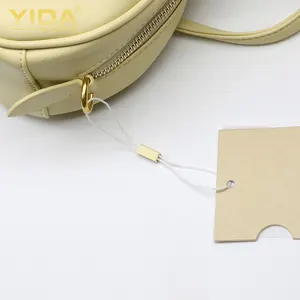 High Quality High end Double Polyester Thread Hanging Tag for Garment