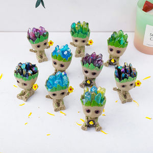 Talla de Cristal Curativa con Dientes de Aura, Ideal para Decoración, Venta al por Mayor - Product Image 2